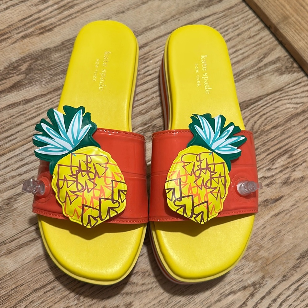 Kate Spade Pineapple Platform Sandal Limoncello RC4
HAVE BOX